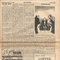 Yard Bird, October 25, 1944