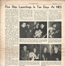 New England Keel, December 1, 1943