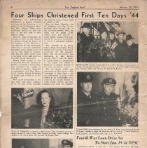 New England Keel, January 15, 1944