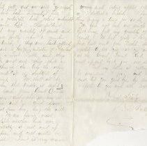 Letter, 1861