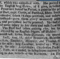 Mercantile Advertiser, September 11, 1812