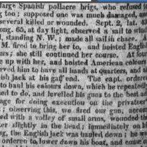 Mercantile Advertiser, September 11, 1812