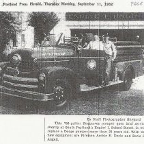 Portland Press Herald, September 11, 1952