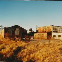 Vacated factory buildings in Ferry Village, circa 2000