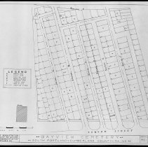 Bay View Cemetery, WPA map