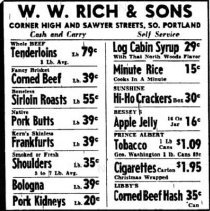 Portland Press Herald, December 9, 1949