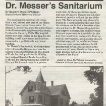 A Window on the Past