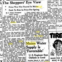 Portland Press Herald, March 3, 1950