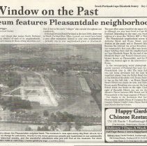 A Window on the Past