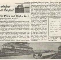 A Window on the Past