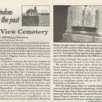 A Window on the Past