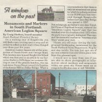 A WIndow on the Past