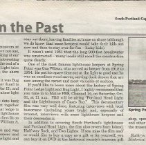 A Window on the Past