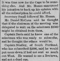 Portland Daily Press, January 16, 1892