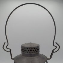 Dressel railroad lantern with ruby glass