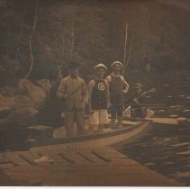 Albert Brackett, Wordie Rundlett, Hiram and Byron Brackett