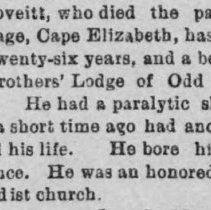 Portland Daily Press, February 19, 1885