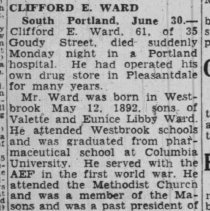 Portland Press Herald, July 1, 1953