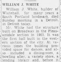 Portland Press Herald, January 26, 1954