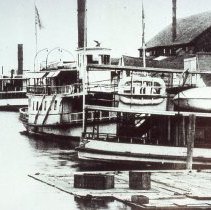 Forest City and other passenger steamers