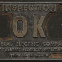 General Electric stamp