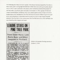 A Window on the Past, May 2, 2025