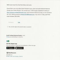 A Window on the Past, May 2, 2025