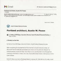 A Window on the Past, May 23, 2025