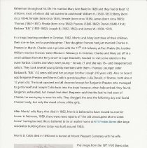 A Window on the Past, June 6, 2025