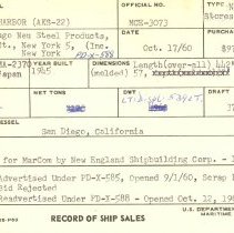 USS Coaster's Harbor