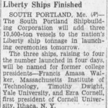 Burlington Daily News, March 6, 1943