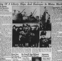 Portland Press Herald, March 8, 1943