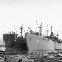 USS Cuttyhunk Island (AG-75) and USS Indian Island (AG-77)
