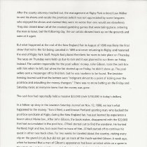 A Window on the Past, September 12, 2025