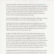 A Window on the Past, November 14, 2025