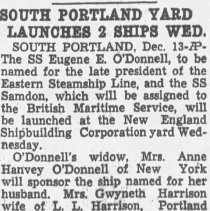 Lewiston Daily Sun, December 14, 1943