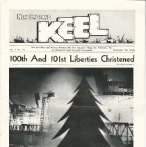 New England Keel, December 15, 1943