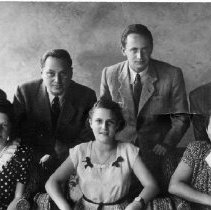 Sekely Family, n.d., Agnes at center