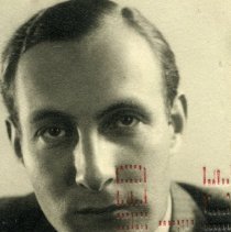 Eric Lipman, Green Card Photo, 1937