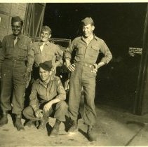 Babe, Morris, Pepe, And Dusty, Lindenfels Germany, 1945