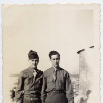 William Selvey on right, 1946