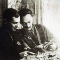 Moshe Musel And Chaim Yellin, Kovno Ghetto, Ca. 1943