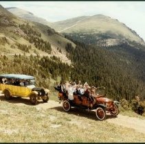 Up Fall River Road in Stanley Steamers: A 1989 re-creation of the orginial tours of the early 20th century