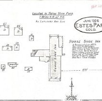 June 1926 Map Horseshoe Inn