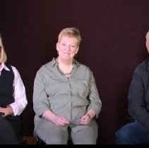 Paula Page, Richard Tekulve, Cheryl Wagner, Red Cross Workers