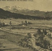 539 - Estes Park from Entrance to Big Thompson Canon