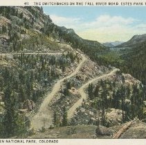 411 The Switchbacks on the Fall River Road, Estes Park to Grand Lake. Rocky Mountain National Park, Colorado