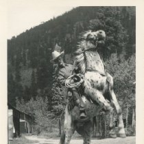 "Phil and Sundance" of Fall River Lodge, Estes Park, Colo.  Hoffman.