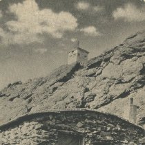 Forest Servicer Fire Lookout Station.  Twin Sisters Mountain.  Elevation 11,384 Feet. Colorado National Forest
