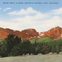 Scenic Drive in Rocky Mountain National Park, Colorado